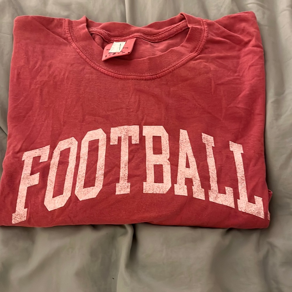 FOOTBALL t shirts multiple sizes, 100% cotton